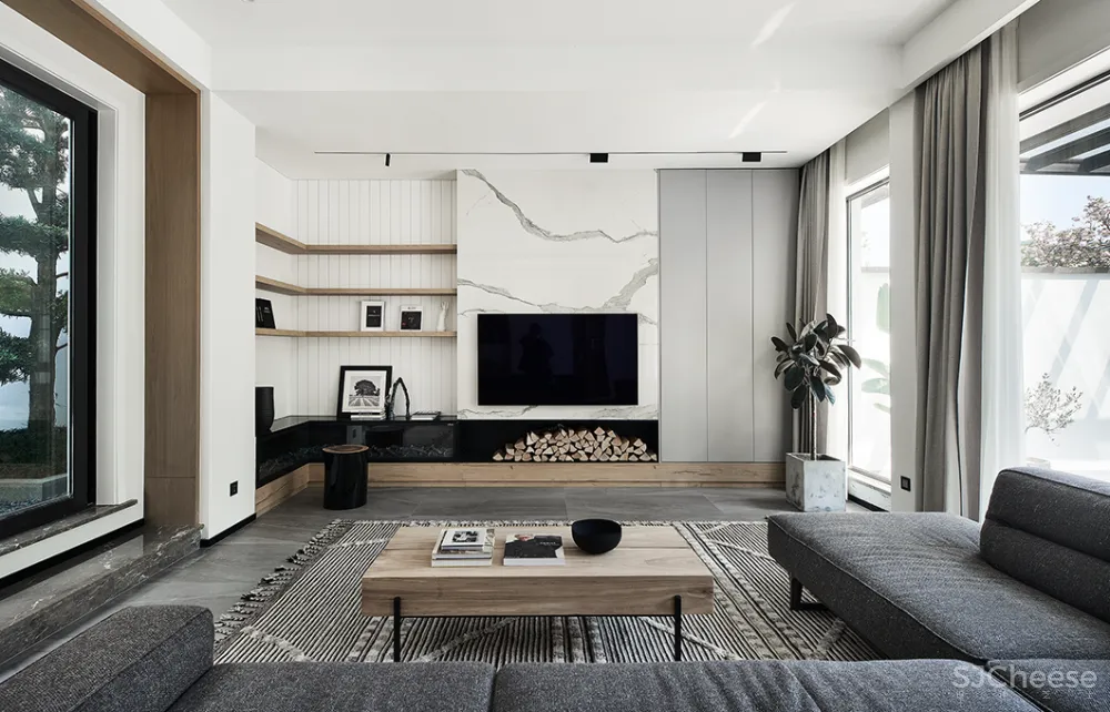 450㎡别墅设计,极致简约、更高级!