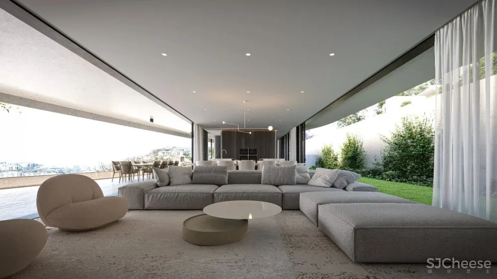 国外的极简奢宅,都喜欢这样的设计