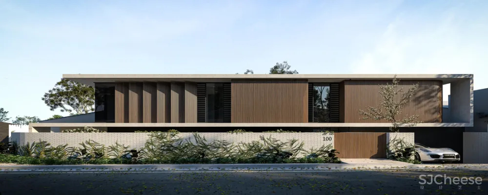 8组住宅效果图,原来大户型更适合极简风!