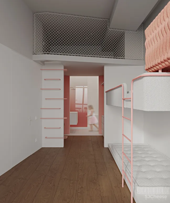 不爱客厅爱卧室？这个家的两个房间占据了总面积的三分之二!