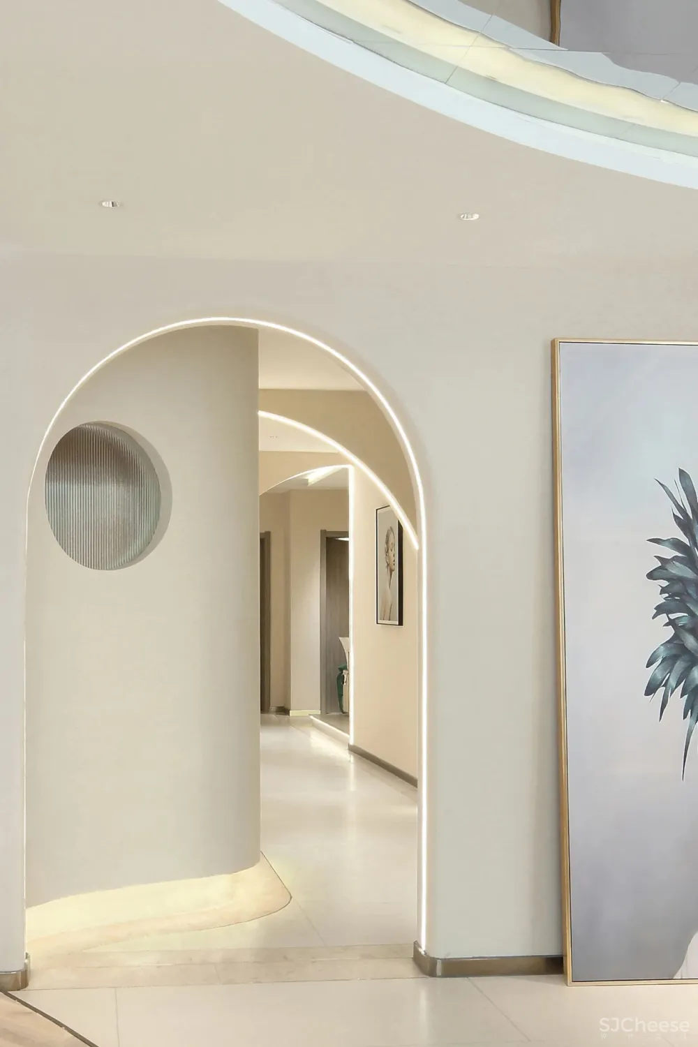 300㎡暖白调空间,简约治愈,尽显温柔!