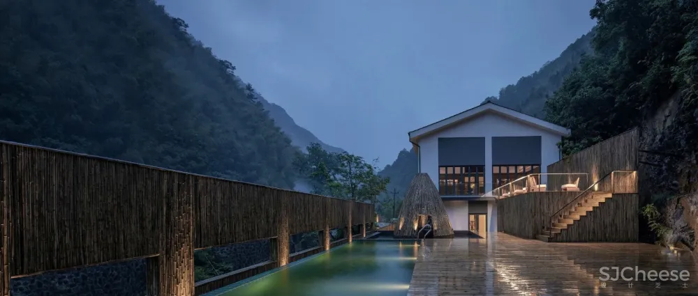 一个“秘境”中的民宿 壹尼设计黄一