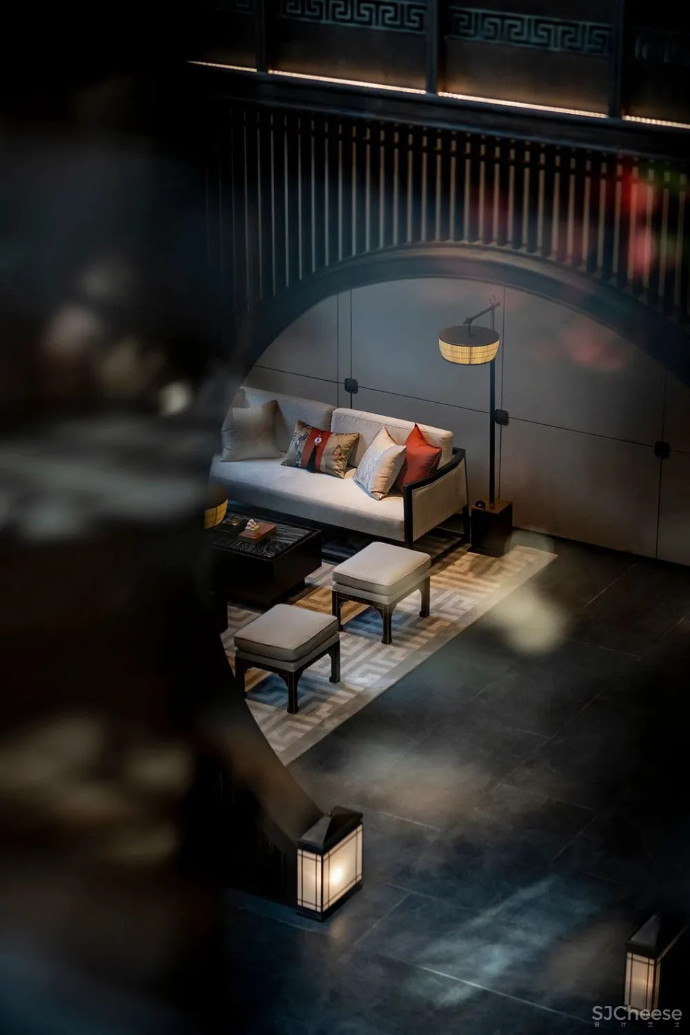 吴文粒:1745㎡绝美中式庭院,一帘诗意、四水归情!