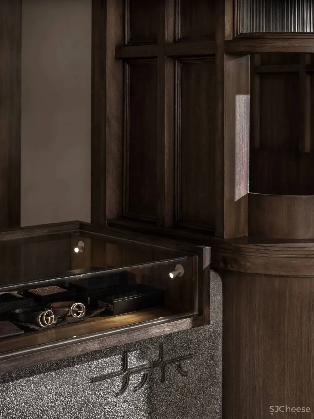 文超:128㎡灰木系空间,这样的复古才够味!