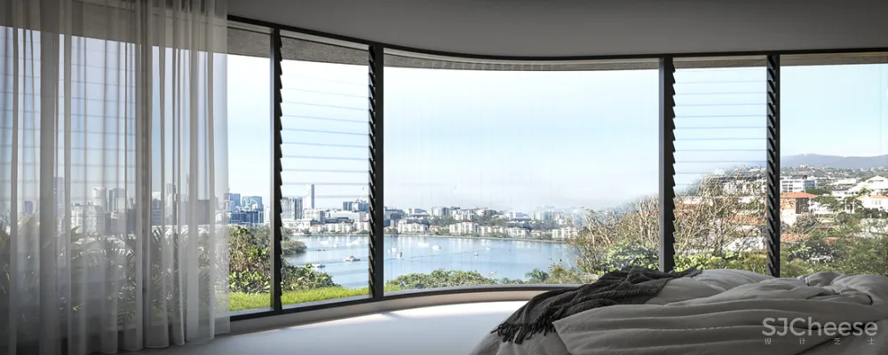 8组住宅效果图,原来大户型更适合极简风!