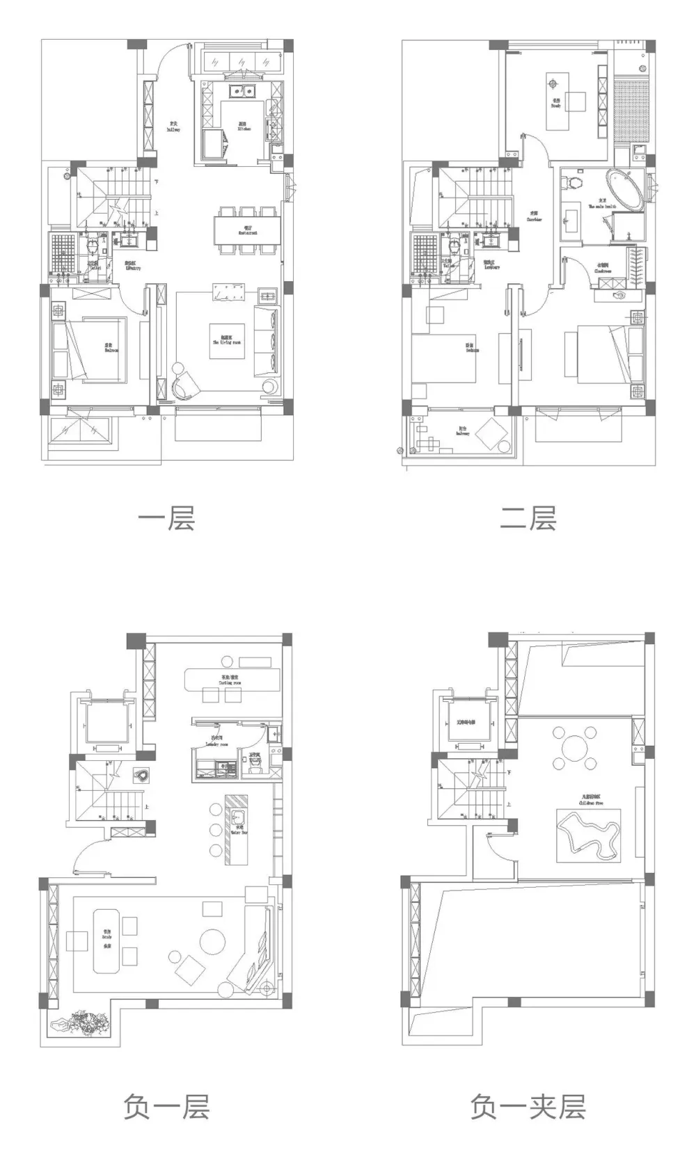 高级灰融合水墨意象,演绎超美新中式!