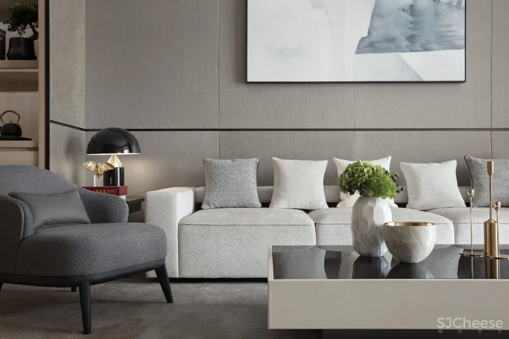 汇格设计丨写字楼大堂案例·深圳中粮云景广场写字楼