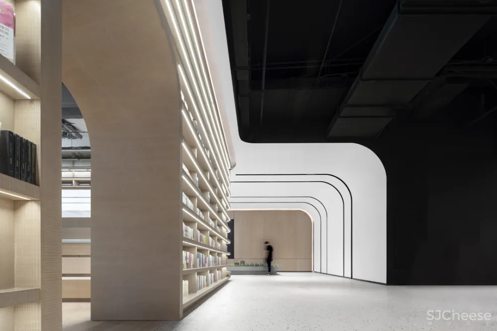 阅时光—新式多功能书店 共生形态设计
