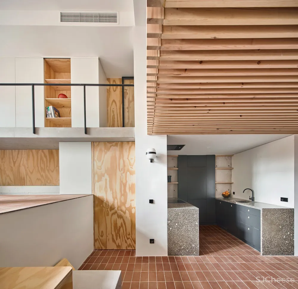 101㎡ 老宅爆改, 加了跃层让空间大一倍