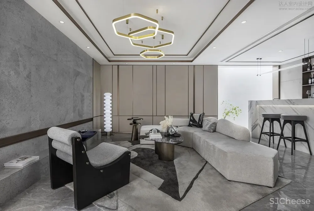 195㎡小别墅设计，充满阳光气息的家