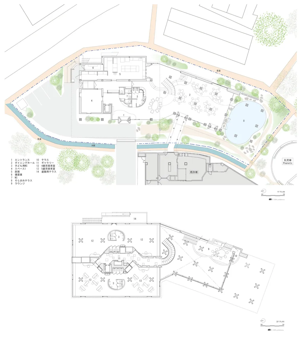 日本设计的幼儿园食堂,还能开生日趴,有员工休息区,空间利用到了极致