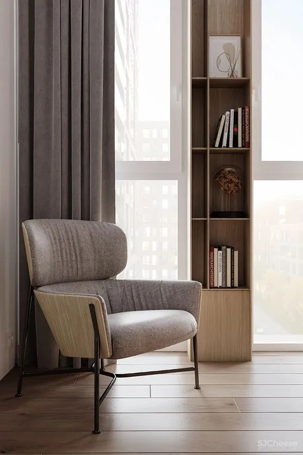 有设计的简约风,每一个区域都充满格调!