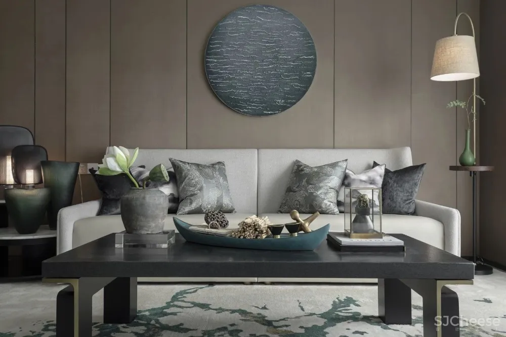 高级灰融合水墨意象,演绎超美新中式!