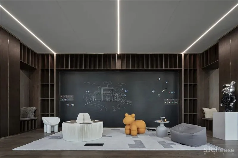 锋尚设计:流动的光与影 滨河珑府销售中心! 中国国际室内设计年鉴