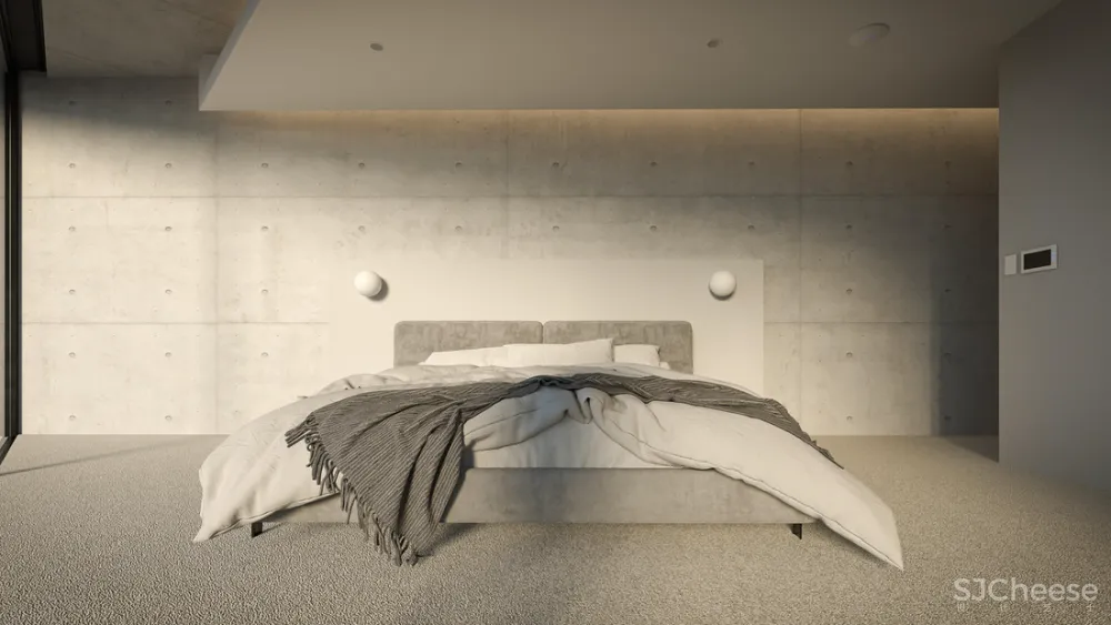 8组住宅效果图,原来大户型更适合极简风!