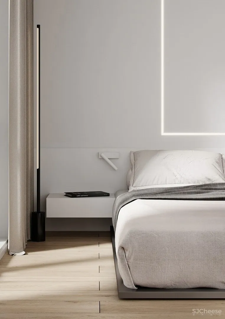 88㎡裸色简约,简单的设计更显高级