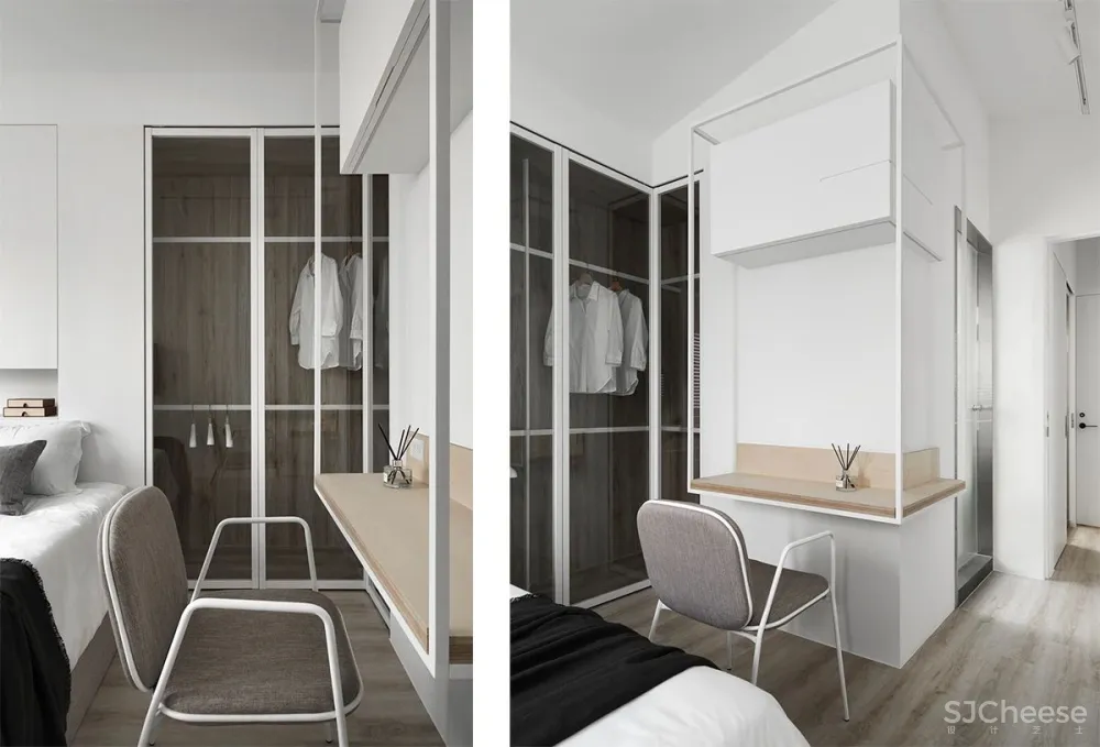 148㎡住一家四口,纯白墙面 桦木层板,打造自然无拘的家