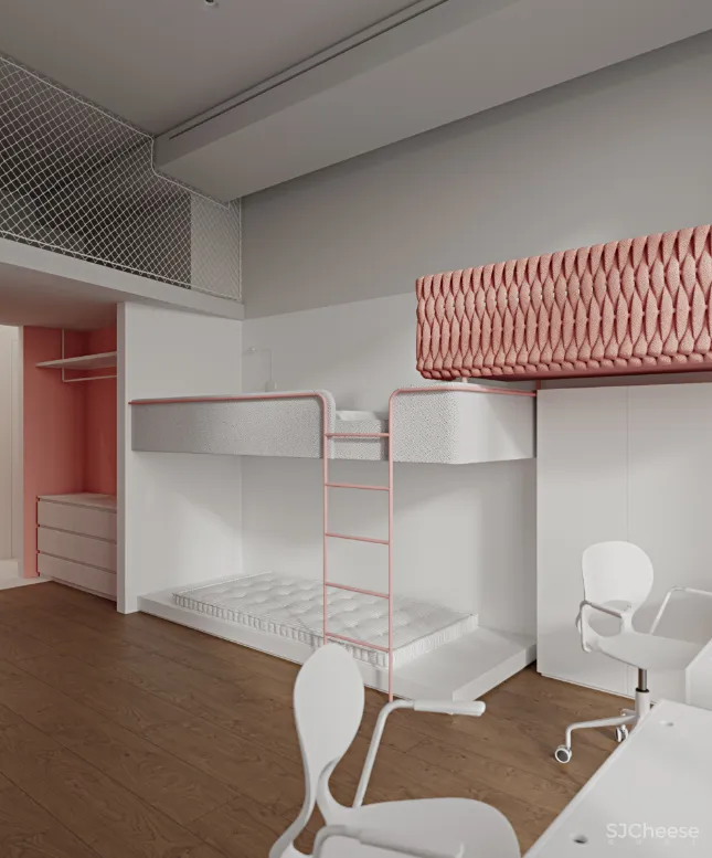 不爱客厅爱卧室？这个家的两个房间占据了总面积的三分之二!