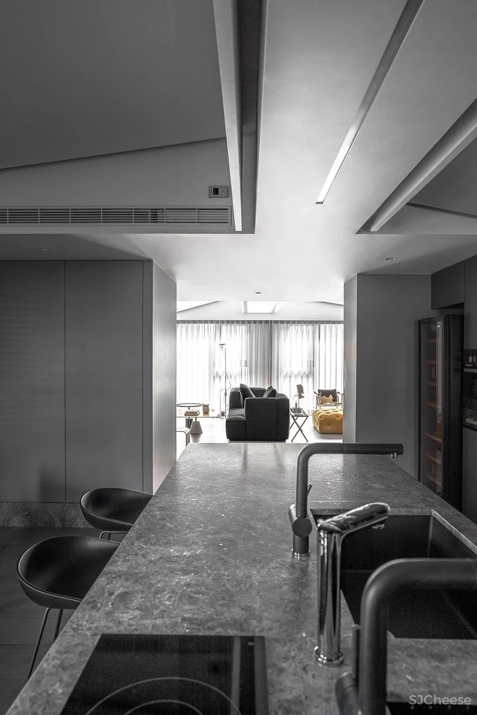 高级灰撞色，这才是美宅打开方式！