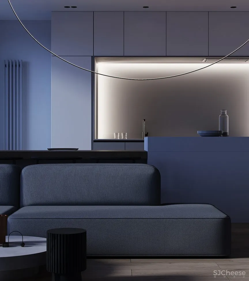 88㎡裸色简约,简单的设计更显高级