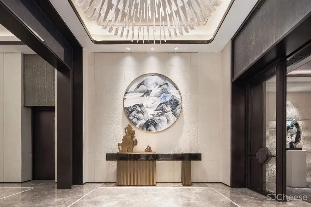 240㎡轻奢住宅,重构古典与现代的写意美学!