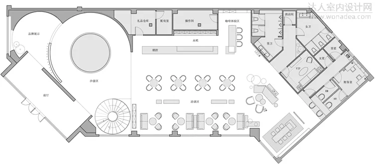 尚石设计丨大连旭辉公元售楼处