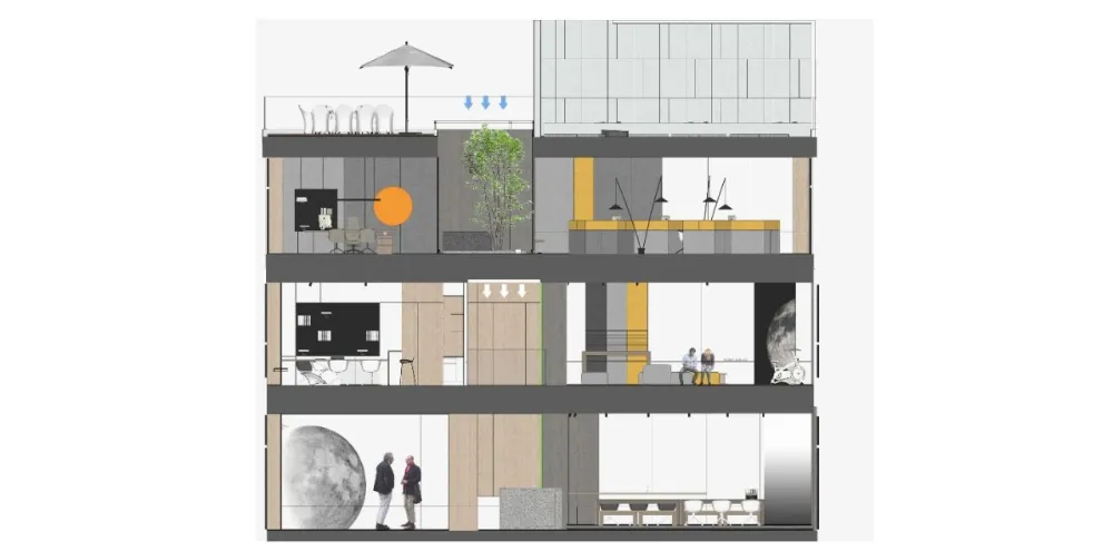 衍筑设计:构建现代别墅办公新概念