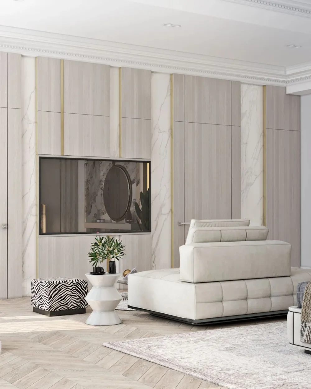 现代风格，简单而又舒适！