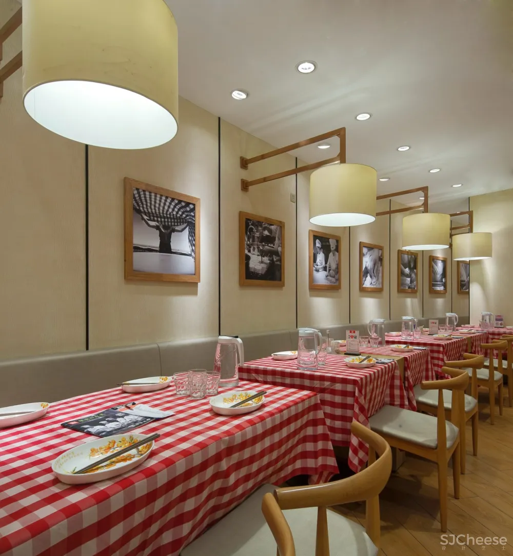 西贝餐厅设计【西贝莜面村】 这个温馨的西贝餐厅设计：小清新&民族风