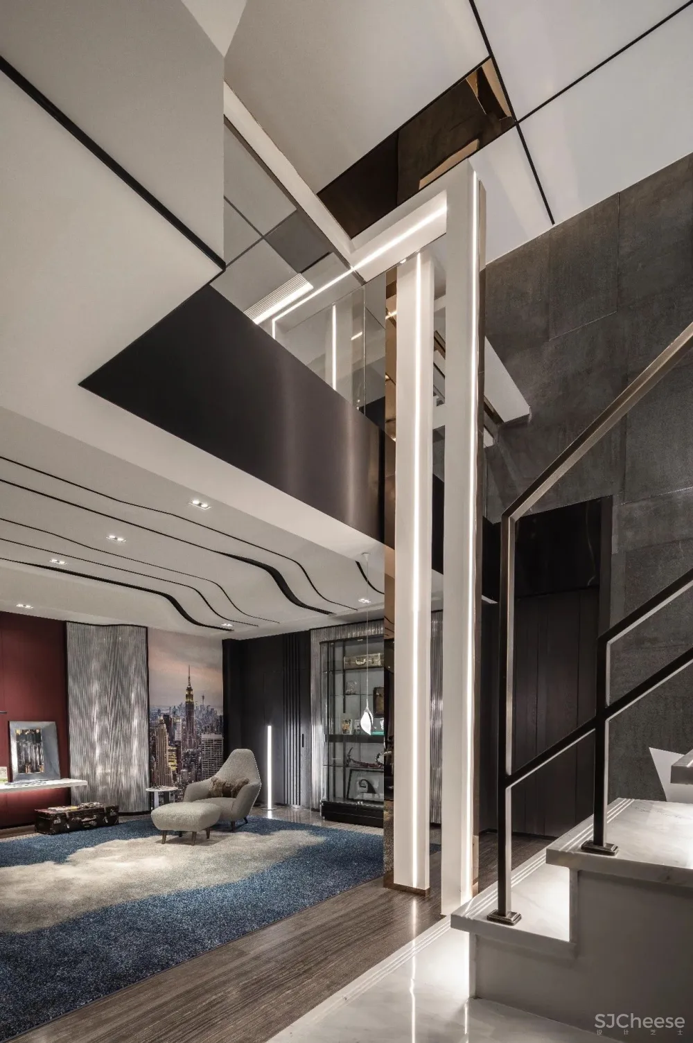 400m²“超美学”叠拼样板间,解密奢华墅作之空间狂想!