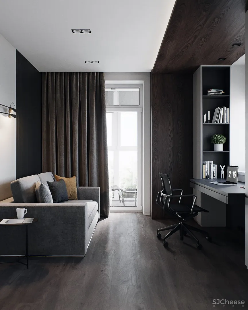 110㎡ 两室一厅,灯光这样设计更优雅!