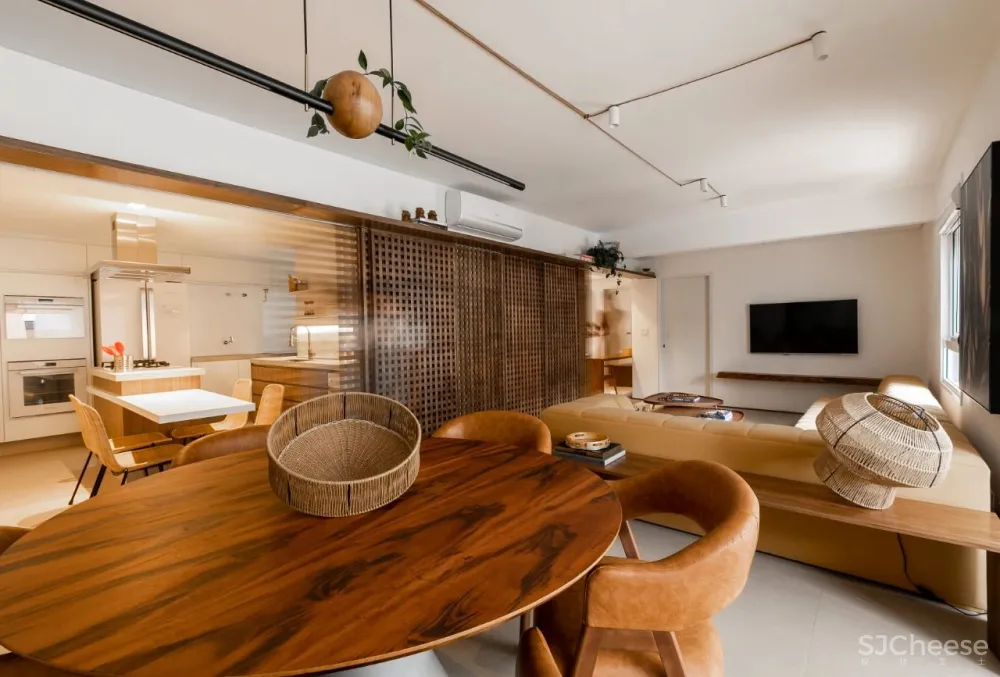 为了呼朋唤友,你愿意把115平米的空间做成这样吗?