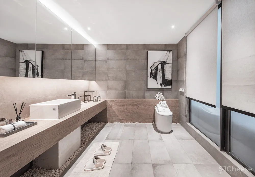 355㎡禅意日式别墅，简约精致入人心