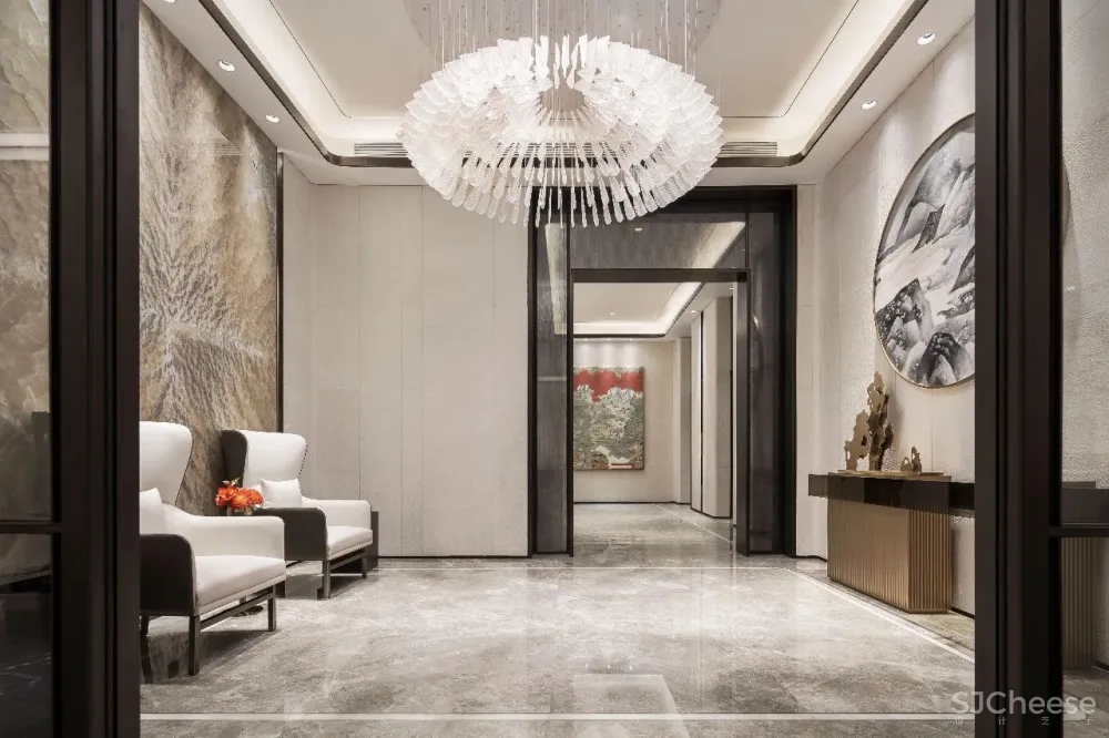 240㎡轻奢住宅,重构古典与现代的写意美学!