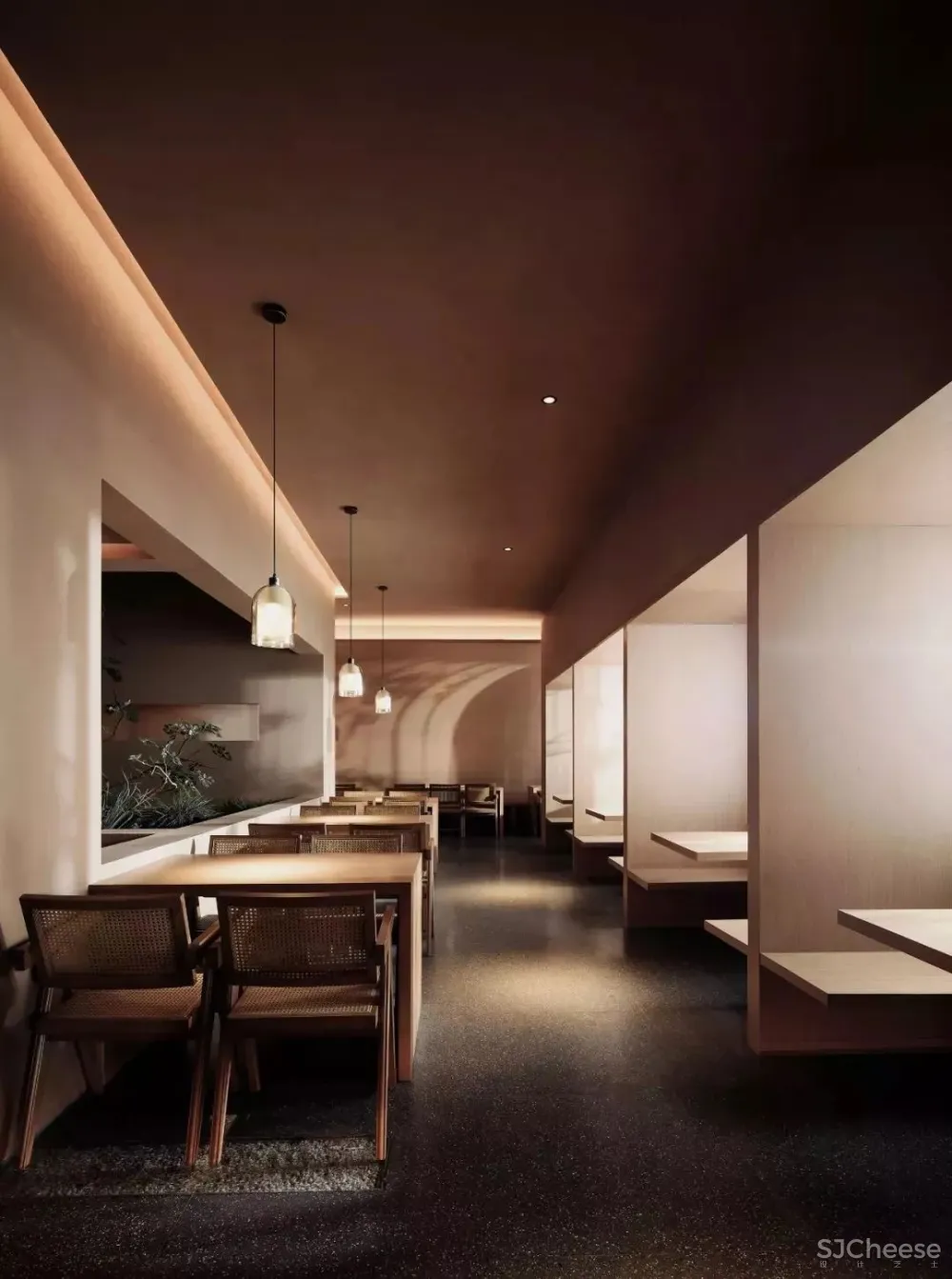 设谷设计谢银秋:诧寂之美·古食初味餐厅 中国国际室内设计年鉴