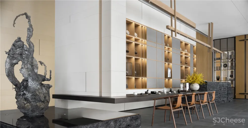 成都「天府上城」售楼中心,以山水重塑东方美学设计!