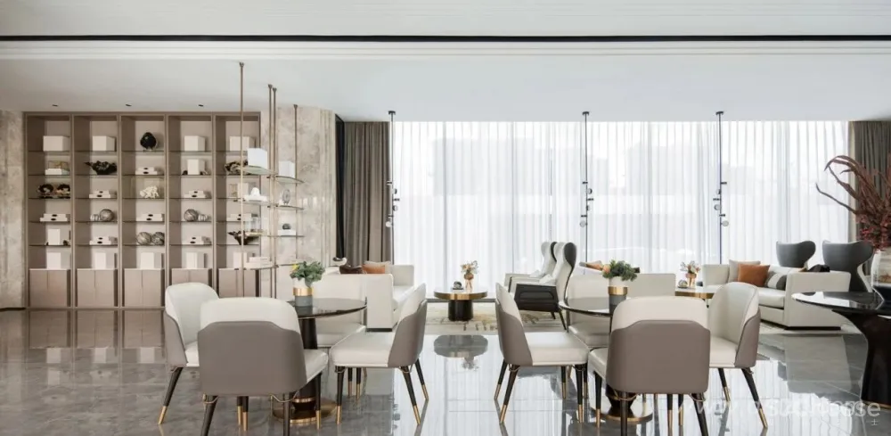 集艾设计 昆山「奥园·誉景澜庭」售楼处