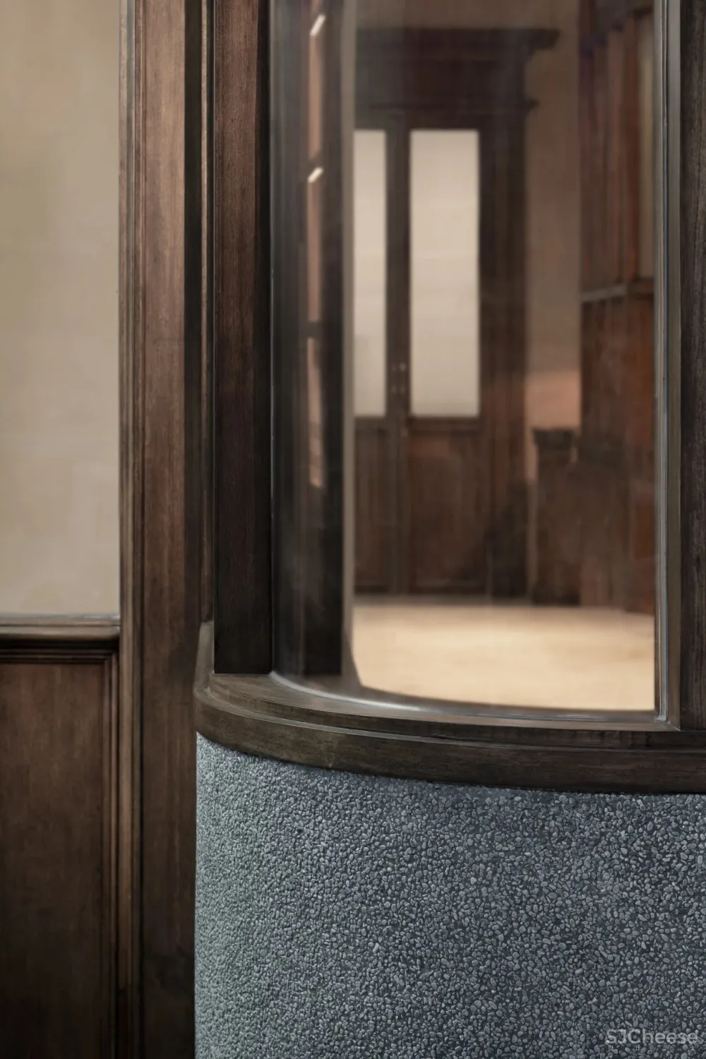 文超:128㎡灰木系空间,这样的复古才够味!