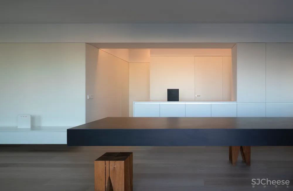 130㎡极简白, 线条简洁才更高级