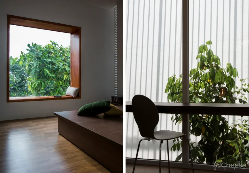 花园联系私密空间的三口之家 T住宅 Creative Architects