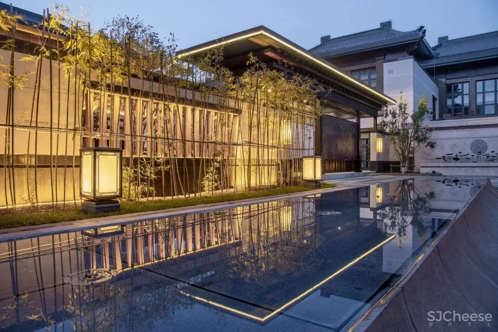 柒合设计——涞源华中小镇 · 白桦林温泉谷-竹里馆 中国国际室内设计年鉴