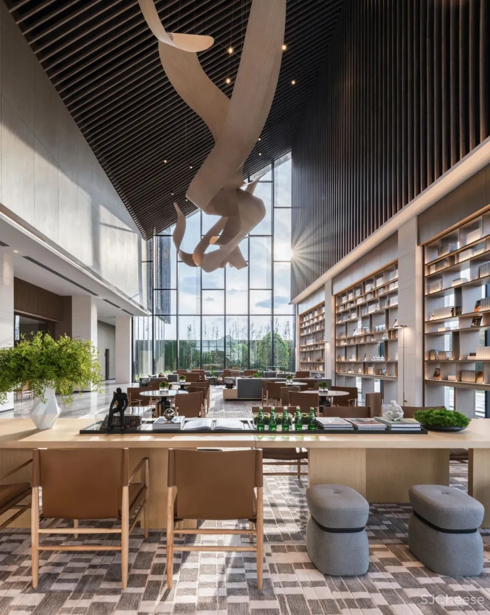 LESS力作 「空中苹果皮」,伟星万科 · 潮起中江