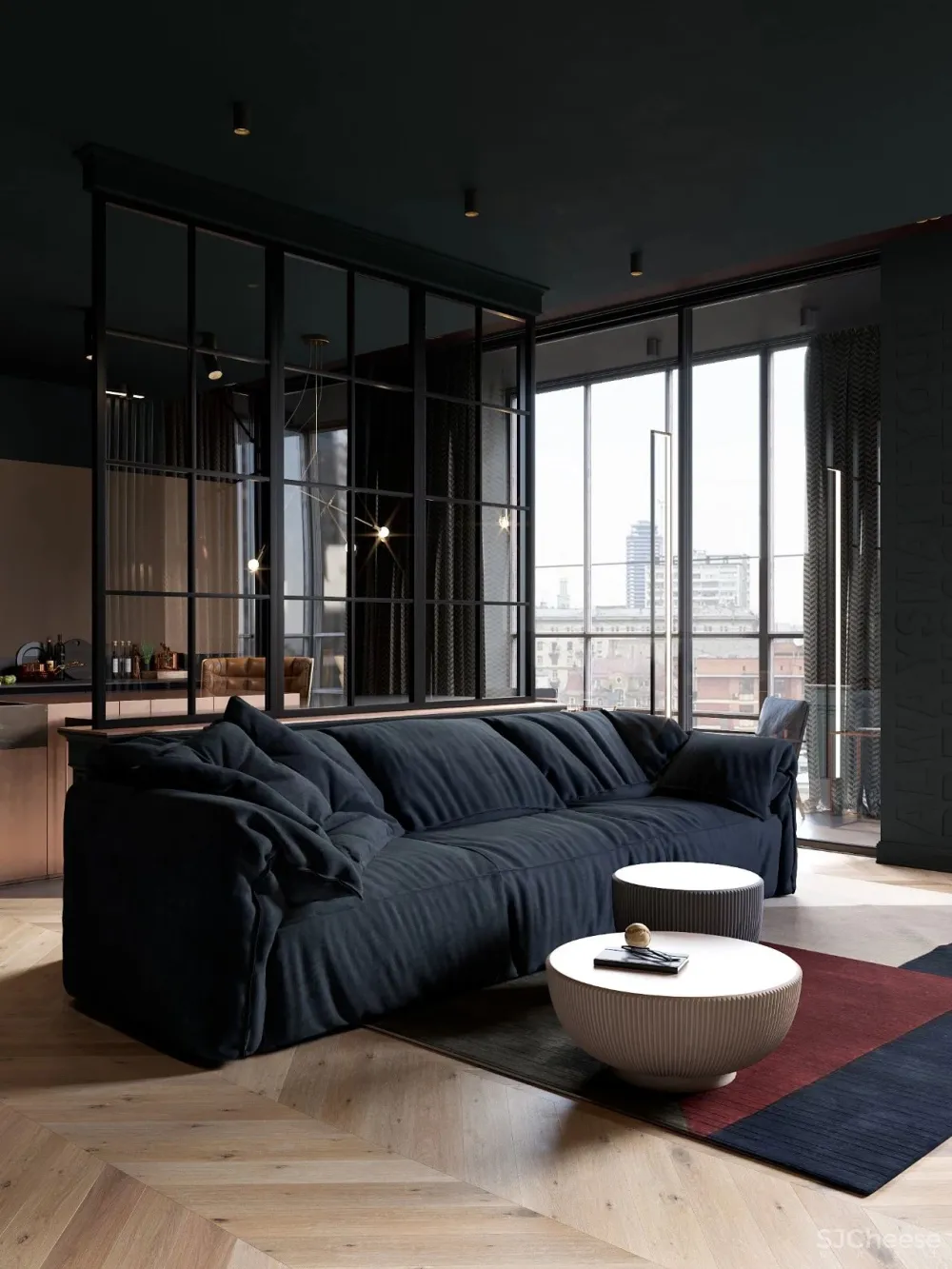 这才叫一个人的豪宅,给男主点赞!