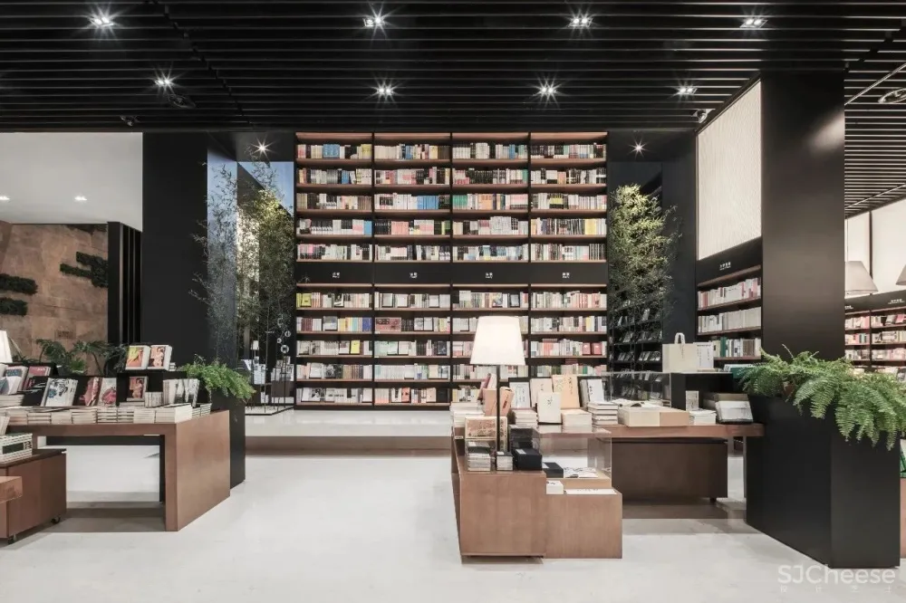 李玮珉新作 成都「九方書店」效果图和实景照片