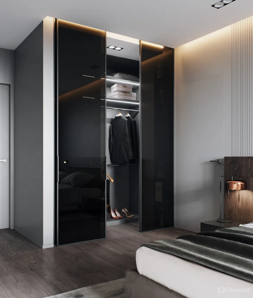 110㎡ 两室一厅,灯光这样设计更优雅!