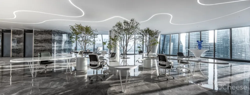 艺居设计 X 国美地产:刚柔并济的绝美设计,完美的曲线,容纳万物!