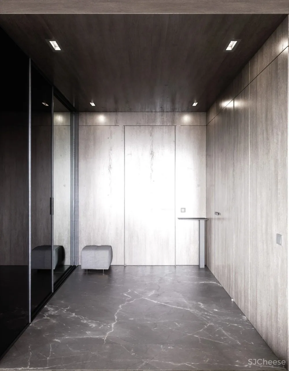 60㎡二房一厅,新古典的优雅气派!