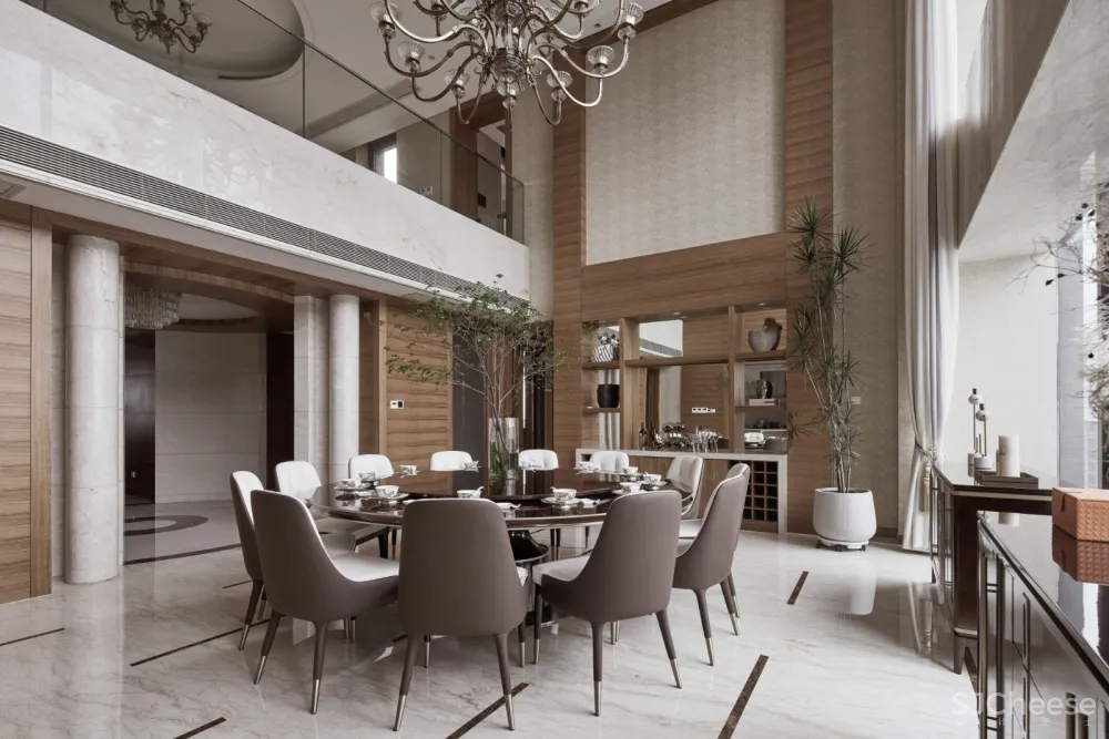 和洛空间设计 700㎡木质栖所，诠释耐人寻味的港式精致!