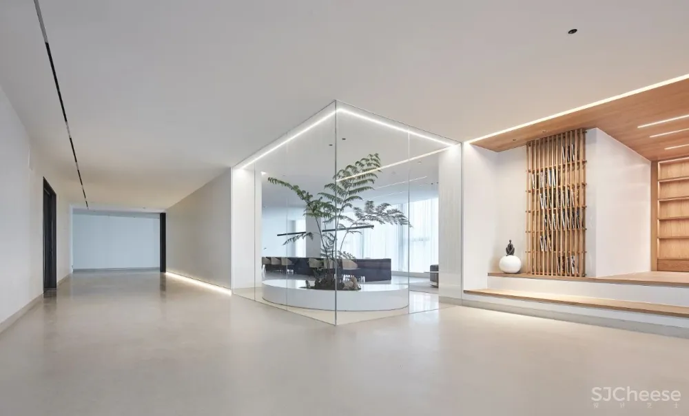 拾一设计:360°环绕式空间,营造简约的未来质感