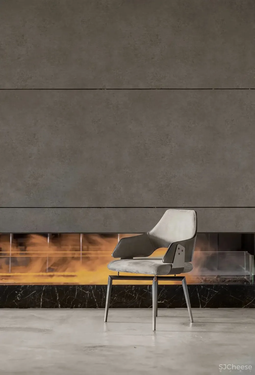 原始水泥质感，诠释奢华品质空间 环廷设计